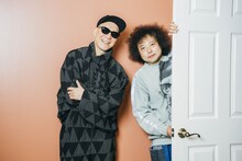 左から宇多丸（RHYMESTER）、U-zhaan。