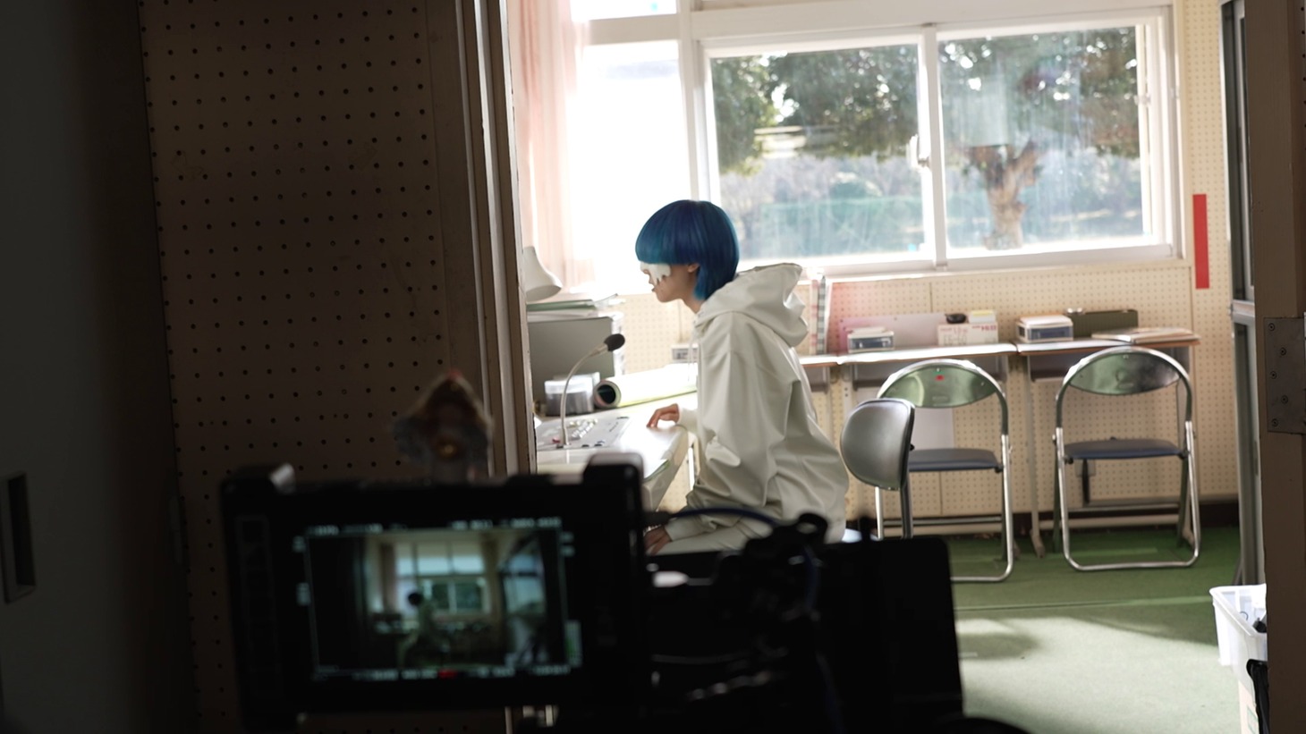 「#卒業希望式」Web CMメイキングより。