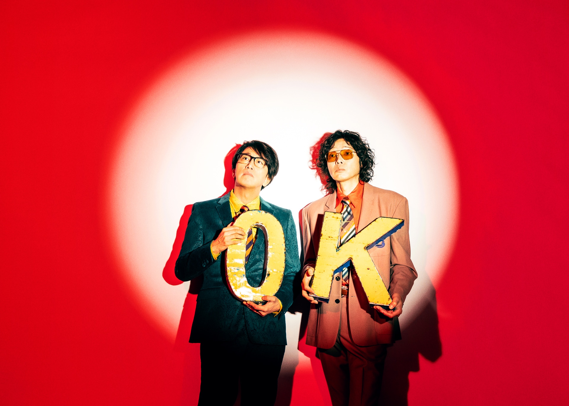 岡村靖幸＆斉藤和義の新ユニット、恋心を軽快に歌う第1弾楽曲リリース