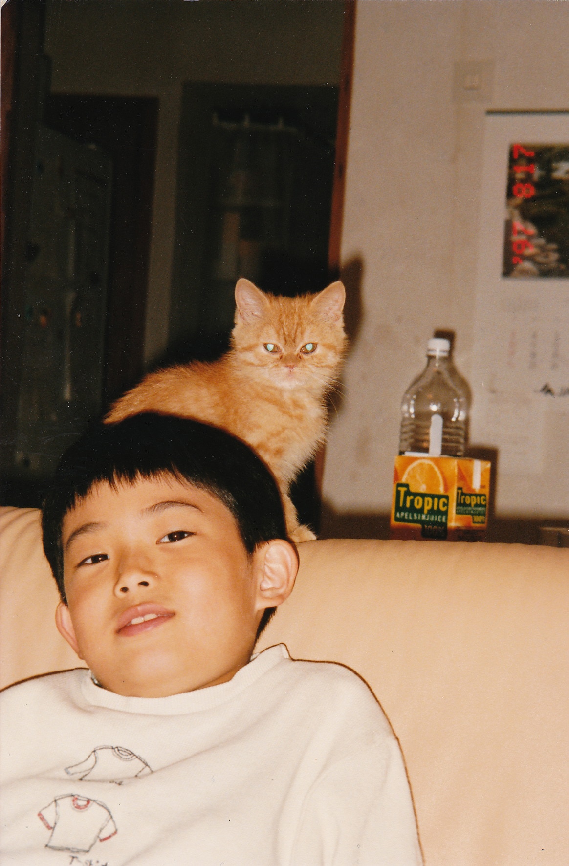 ロシアで過ごしていた少年時代。