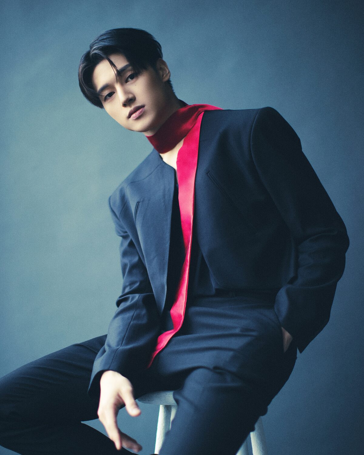 ウヨン (c)KQ Entertainment - クールなATEEZ、赤が目を引くコンセプト 