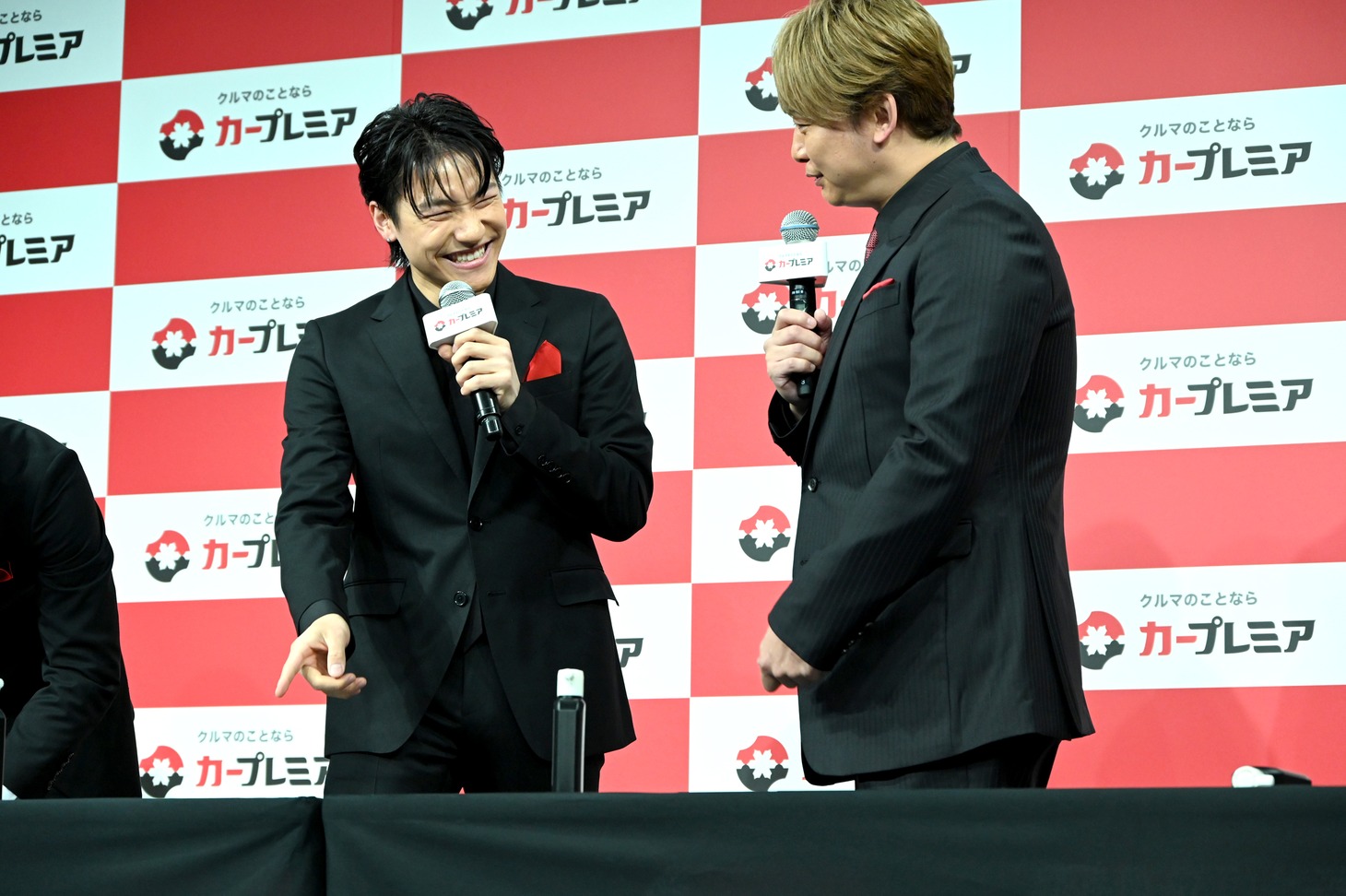 小森隼と香取慎吾。