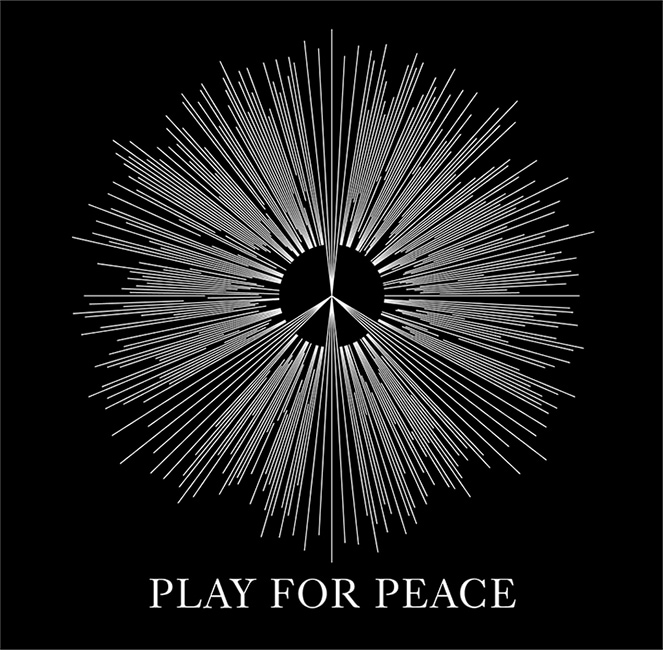 「PLAY FOR PEACE」ロゴ