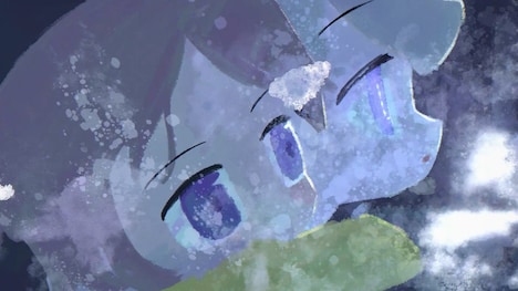 Aiobahn「non-reflection feat. 牧野由依」MVのワンシーン。