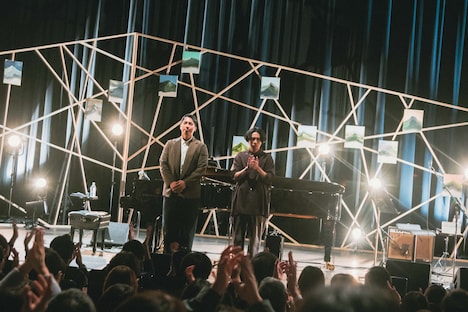 「Bialystocks 二人編成ライブ 2024 冬」の様子。（撮影：廣田達也）