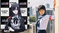 人気画像7位は「新しい学校のリーダーズSUZUKAが『Adoのオールナイトニッポン』に出演」より、AdoとSUZUKA（新しい学校のリーダーズ）。