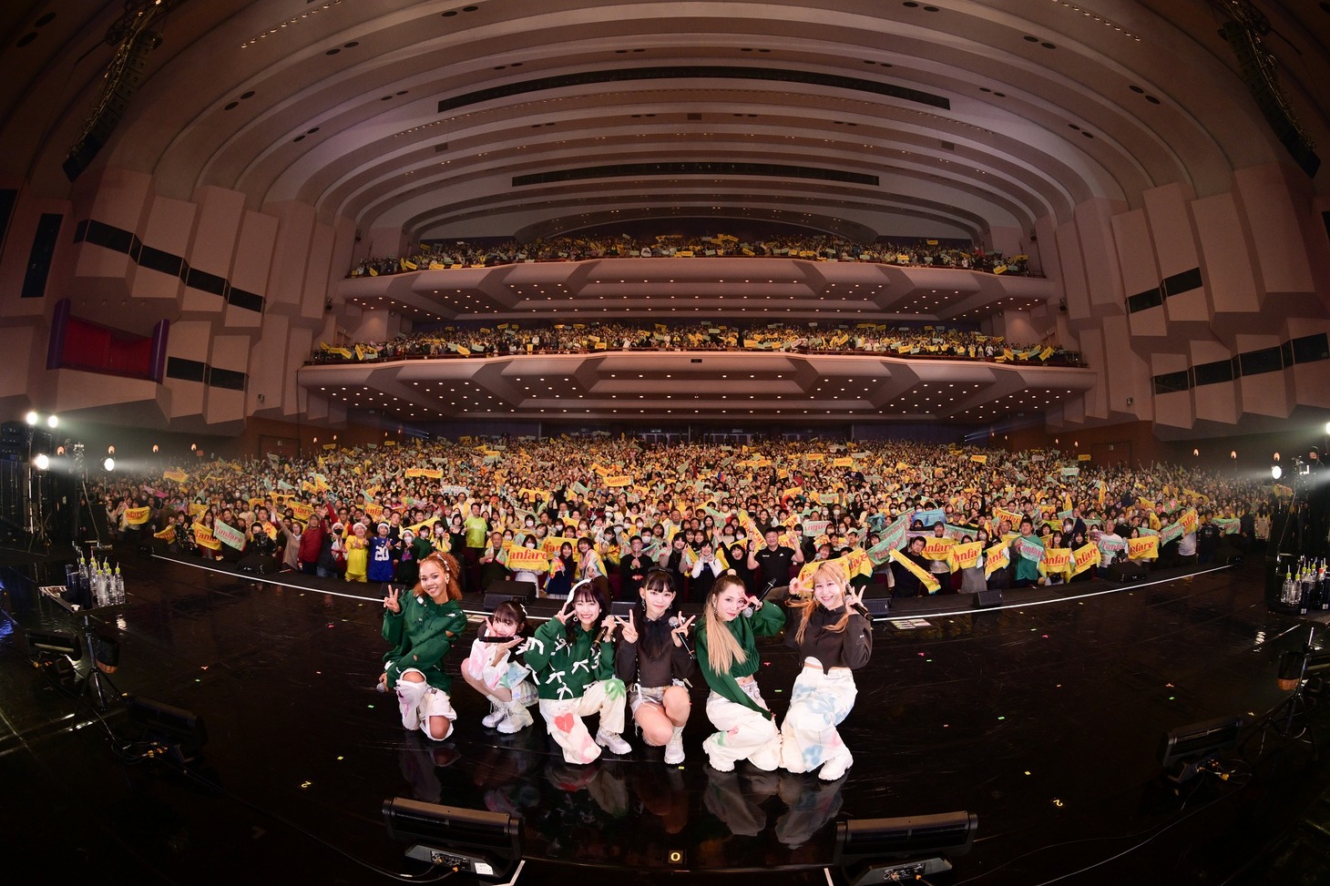「Little Glee Monster Live Tour 2023 "Fanfare"」神奈川・パシフィコ横浜 国立大ホール公演の様子。（Photo by Yusuke Satou）