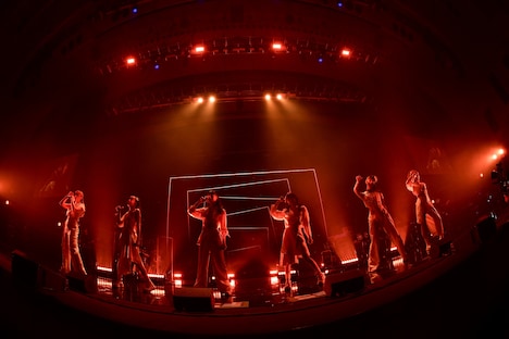 「Little Glee Monster Live Tour 2023 "Fanfare"」神奈川・パシフィコ横浜 国立大ホール公演の様子。(Photo by Yusuke Satou)