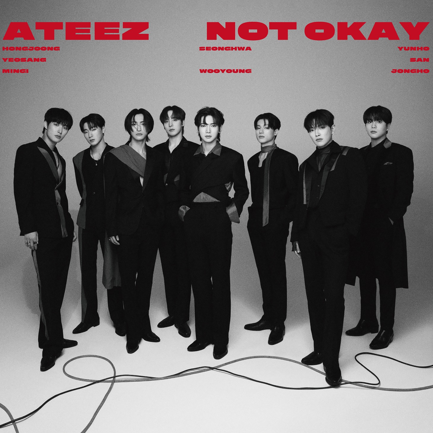 TEEZ「NOT OKAY」初回限定盤Bジャケット