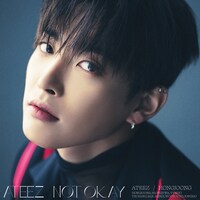 ATEEZ「NOT OKAY」ソロ盤（ホンジュン）ジャケット