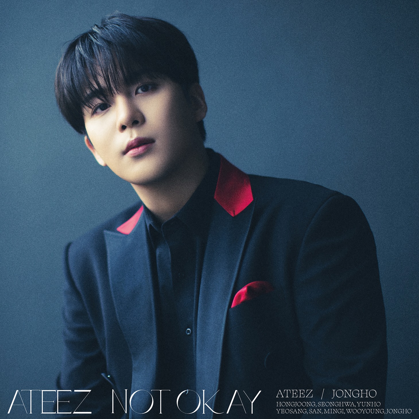 ATEEZ「NOT OKAY」ソロ盤（ジョンホ）ジャケット