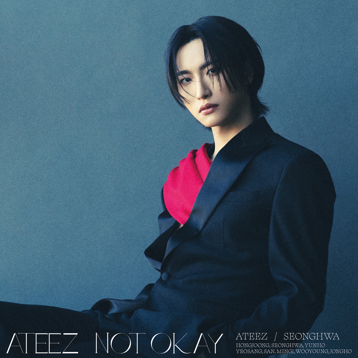 ATEEZ「NOT OKAY」ソロ盤（ソンファ）ジャケット