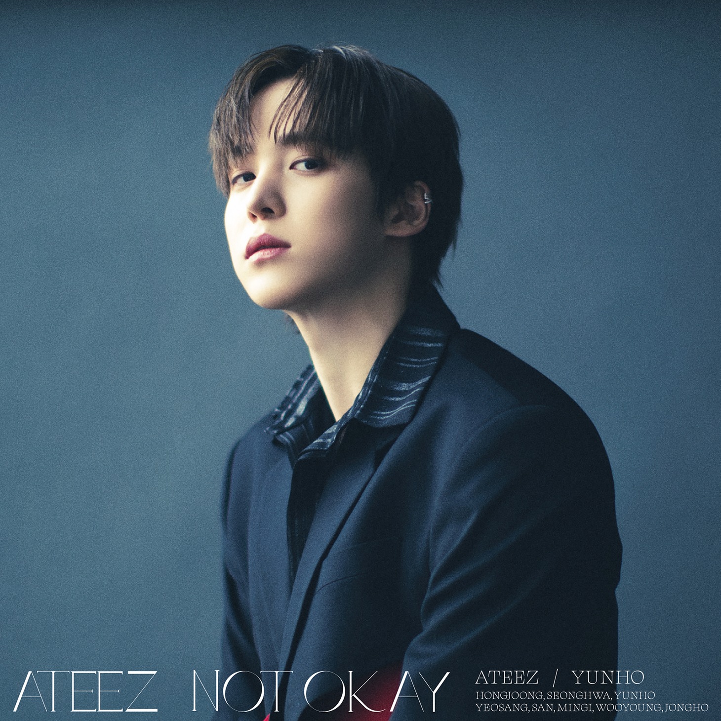 ATEEZ「NOT OKAY」ソロ盤（ユンホ）ジャケット