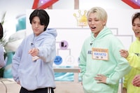 阿久根温世（ICEx）とHAYATO（ONE N' ONLY）。(c)テレビ東京