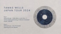 「Tamas Wells Japan Tour 2024」告知画像