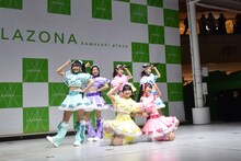 超ときめき♡宣伝部「ときめく恋と青春」リリース記念イベントの様子。