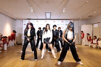 「EXPG STUDIO FUNABASHI」開校記者会見の様子。