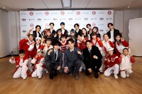 「EXPG STUDIO FUNABASHI」開校記者会見の様子。