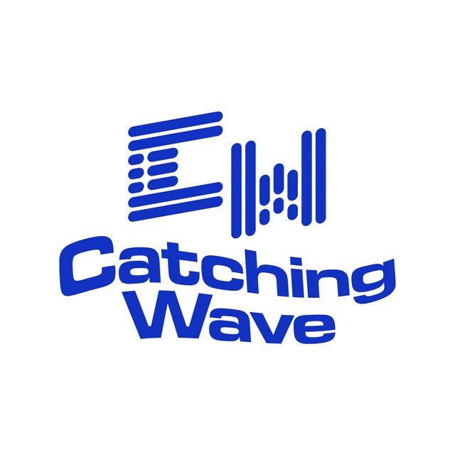 「Catching Wave」ロゴ