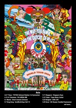 「RADWIMPS WORLD TOUR 2024 "The way you yawn, and the outcry of Peace"［Asia］」告知ビジュアル