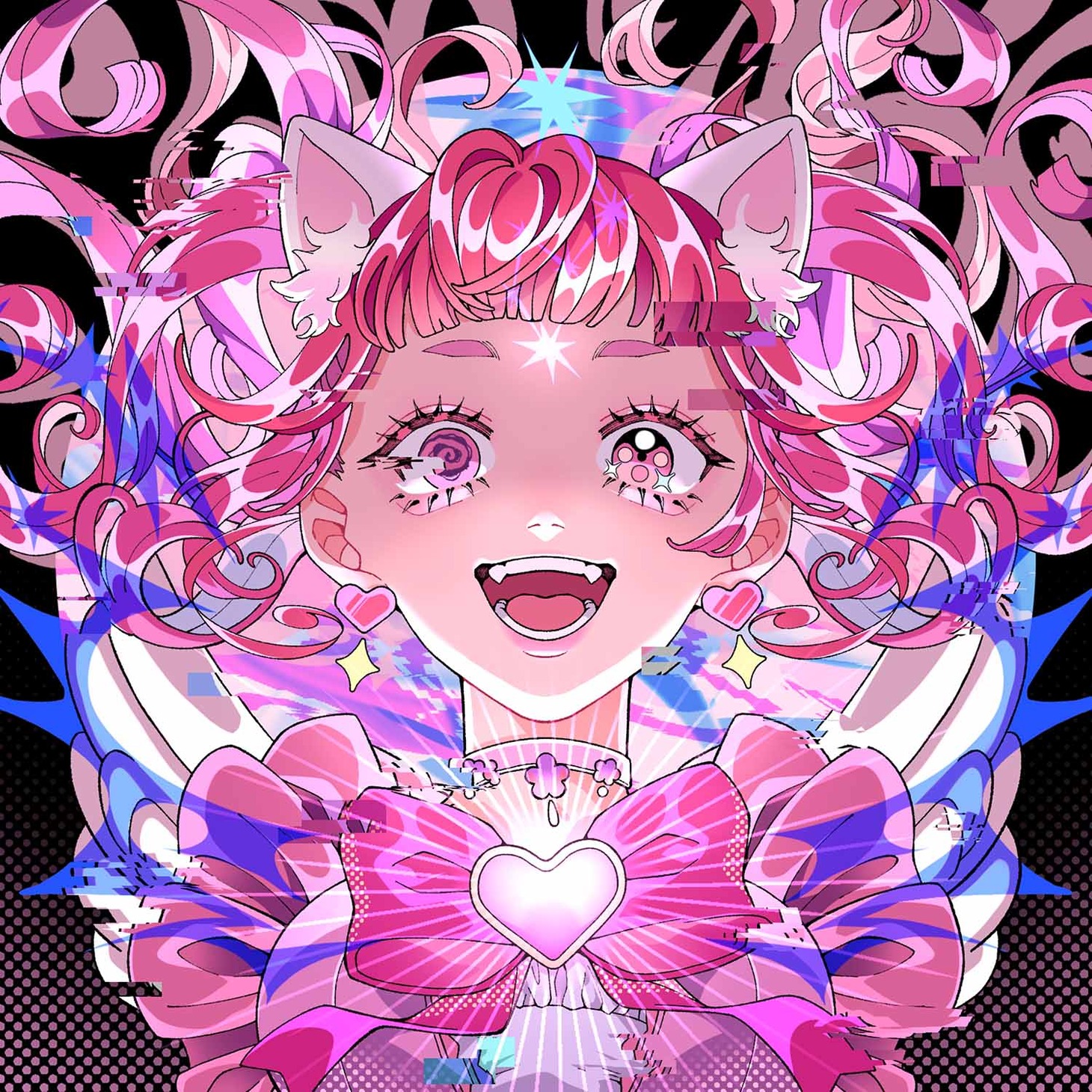 1月に配信された花冷え。「O・TA・KUラブリー伝説」ジャケット。