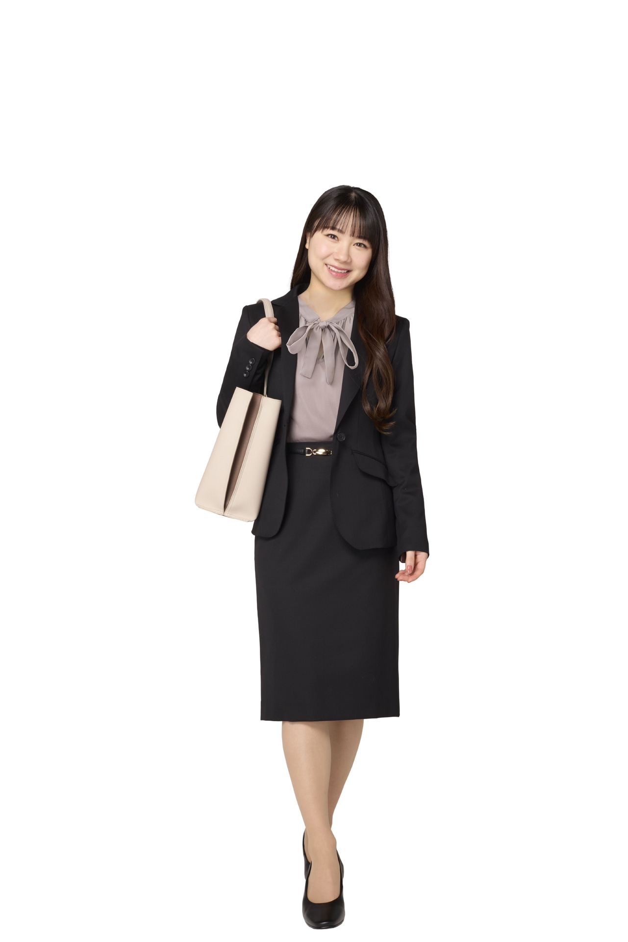 スカートスタイルの石田亜佑美。
