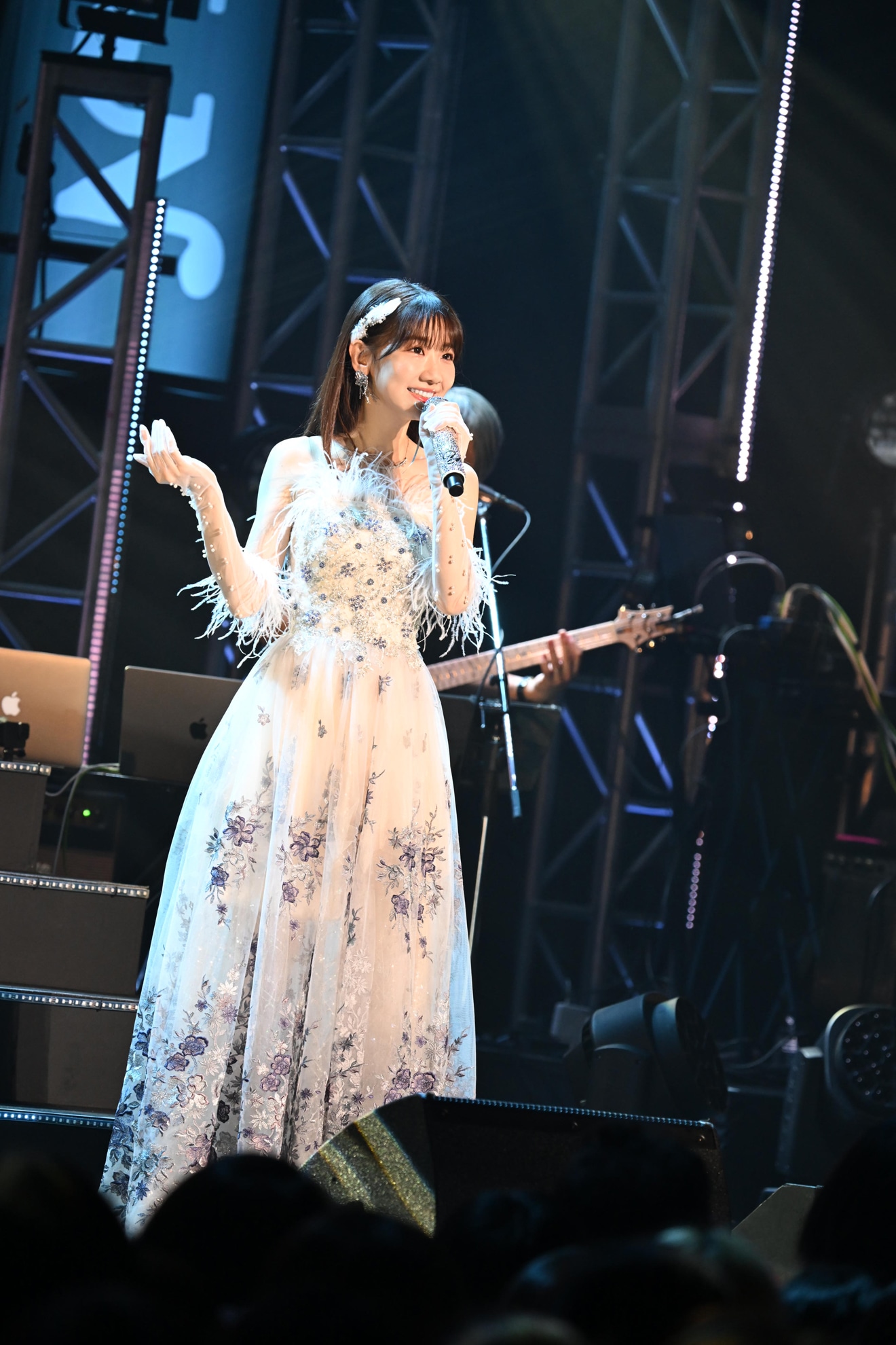 「柏木由紀 3rd Tour 寝ても覚めてもゆきりんワールド～ソロデビュー10周年も夢中にさせちゃうぞっ♡～」東京・Zepp DiverCity（TOKYO）公演の様子。