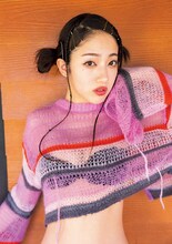 桜木心菜のレアな“でこ出し”カット。(c)桑島智輝 / 集英社