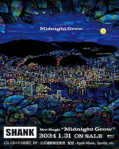 SHANK「Midnight Grow」告知用画像