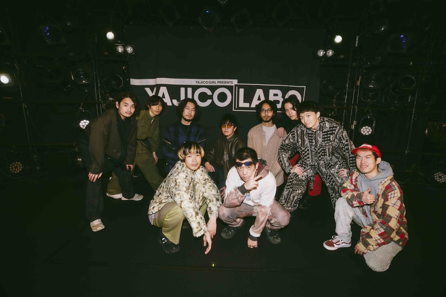 YAJICO GIRLとODD Foot Works。（撮影：鈴木友莉）