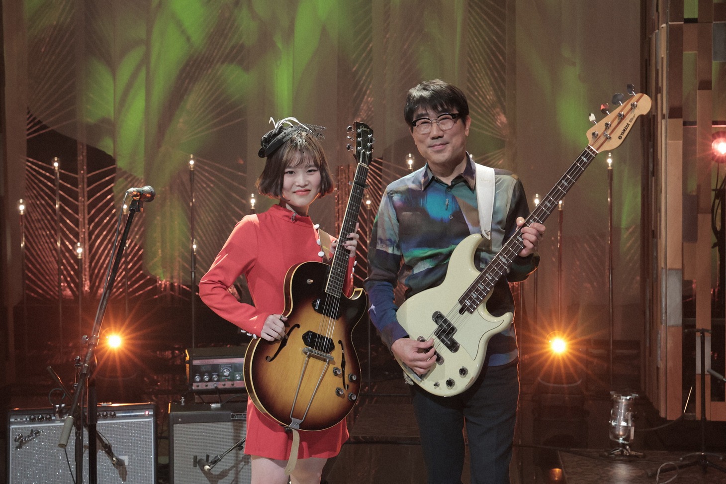 左からRei、亀田誠治。（写真提供：NHK）