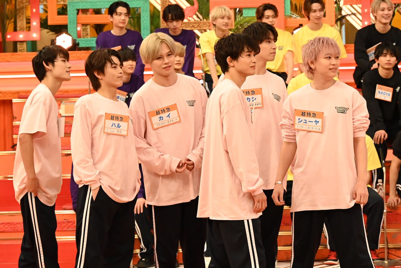 超特急 - 先輩後輩関係なし！“EBiDANのマッスル王”かけ8グループが激突