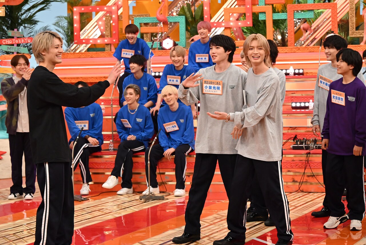 小泉光咲（原因は自分にある。）を敵チームに差し出す杢代和人（原因は