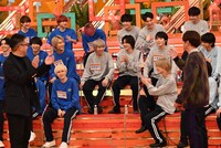 「DAN! DAN! EBiDAN!」収録の様子。