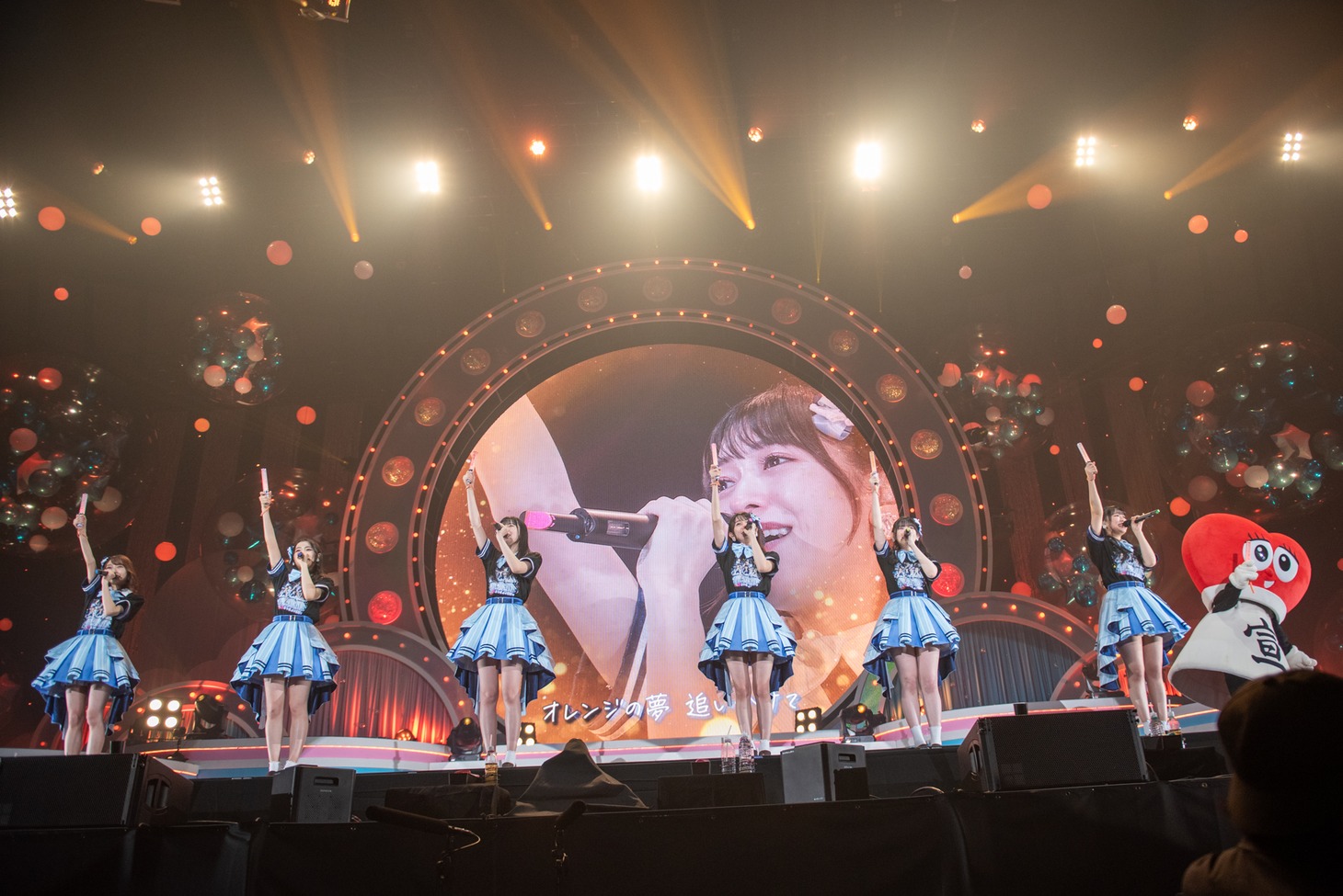 「行くぜ！超ときめき♡宣伝部 at 横浜アリーナ！～隣はきみって決めてるの～」2日目公演の様子。