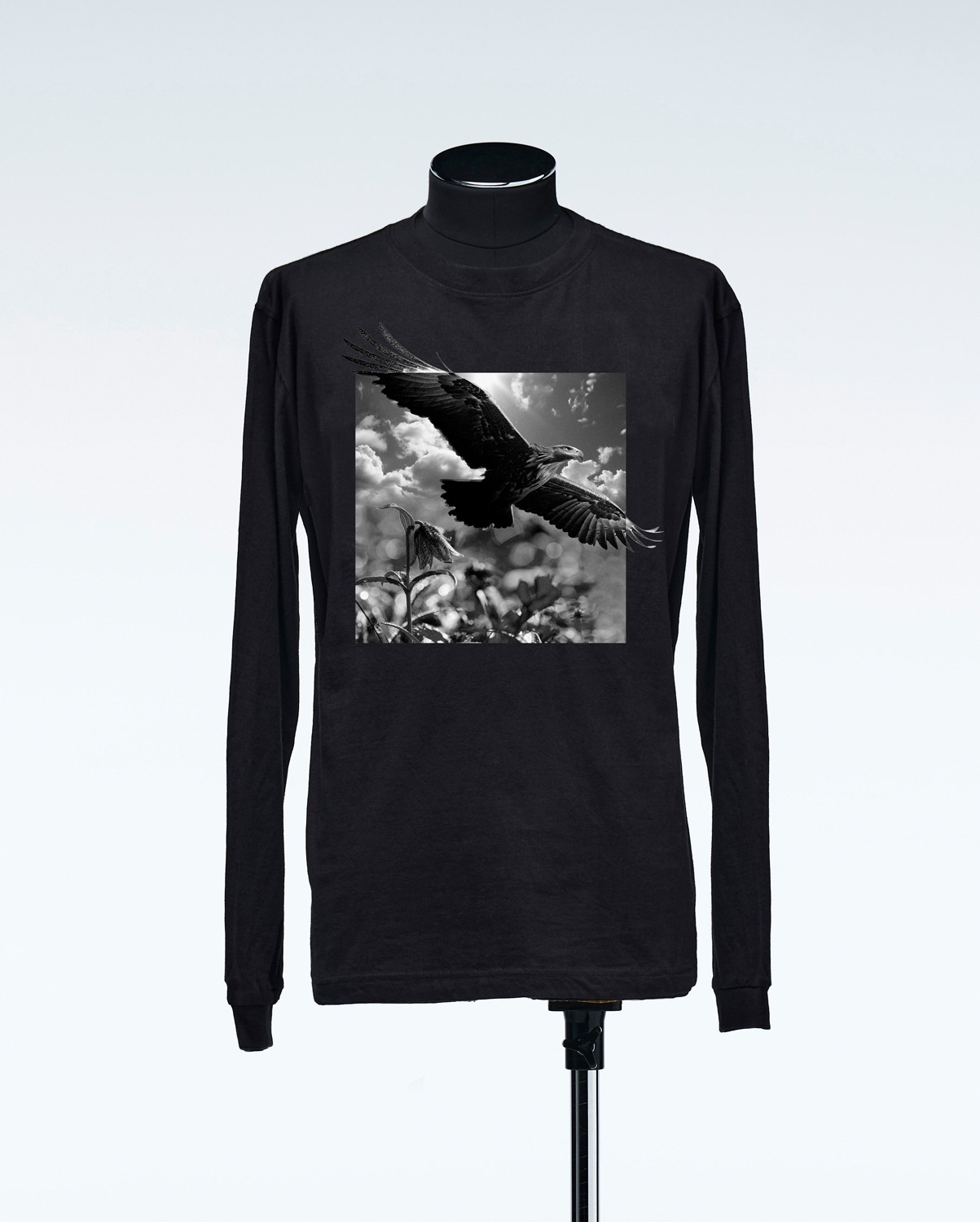 能登半島地震復興チャリティーLong Tシャツ（BLACK）前面