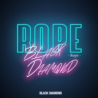 BLACK DIAMOND「ROPE」配信ジャケット
