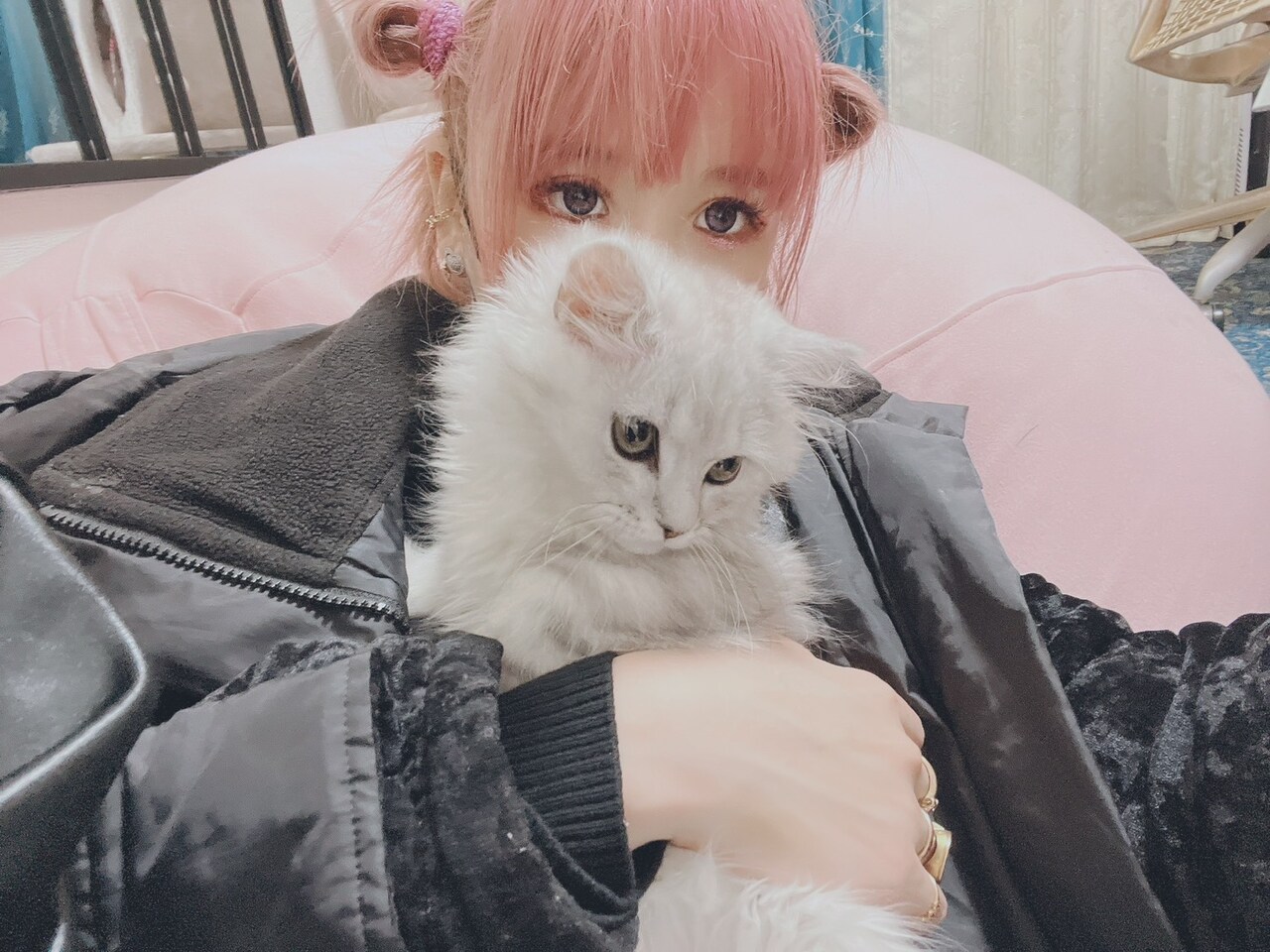 大森靖子とキルムちゃん。