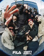 Tha JointzとFILAのコラボビジュアル。