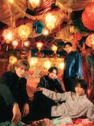 左から那須雄登、藤井直樹、金指一世、浮所飛貴。(撮影:神戸健太郎)