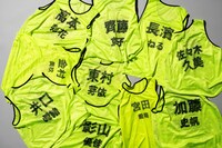 日向坂46「WE R!」で展示されるビブス。