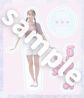 櫻井優衣の1st写真集「YUi」特別編集版付属HMV版アクリルスタンド。