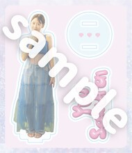 櫻井優衣の1st写真集「YUi」特別編集版付属タワーレコード版アクリルスタンド。