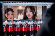 CM「コカ・コーラ ゼロ 選ぼう。コークゼロの美味しさを。」編のメイキングカット。