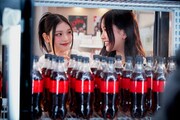 CM「コカ・コーラ ゼロ 選ぼう。コークゼロの美味しさを。」編のメイキングカット。