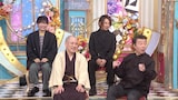 左から須賀健太、春風亭一之輔、松岡充(SOPHIA)、加藤浩次(極楽とんぼ)。(c)日本テレビ