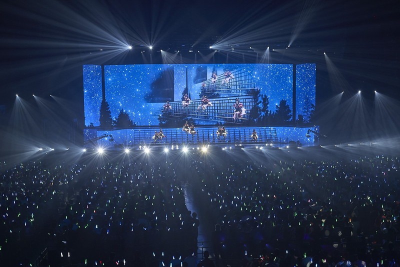DAY1「Find My Only Way」のパフォーマンスシーン。(c)Cygames, Inc.
