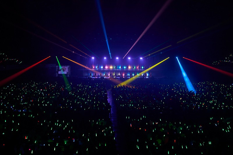 「ウマ娘 5th EVENT ARENA TOUR GO BEYOND -YELL-」DAY1の様子。(c)Cygames, Inc.