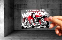 「無秘密カード透明」のデザイン。