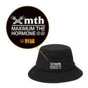 「ホルモン特製バケハ型サウナハット」のデザイン。